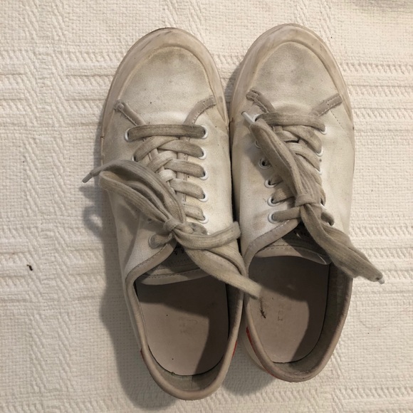 Rag & Bone Standard Issue Sneaker (8) white / red - Picture 4 of 4